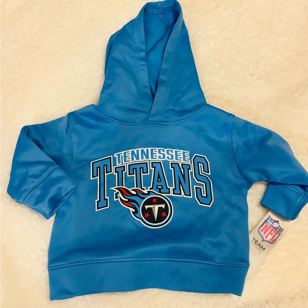 NFL Tennessee Titans Toddler Blue Pullover Hoodie 💙🏈 Tiny Titans Fan Alert! 🐺